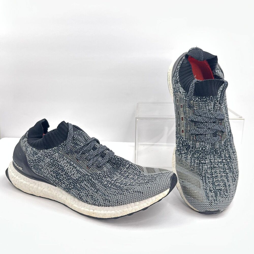 Adidas UltraBoost Uncaged Shoes Mens 10 Core Black Primeknit Running Sneakers